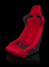 Braum Racing Venom-R Series Fixed Back Bucket Seat (Each) - Red Cloth|Carbon Fiber                                     - BRR7-RDFB - Image 6