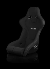 Braum Racing Falcon-R Series Fixed Back Bucket Seat (Each) - Black                                     - BRR9-BKBS - Image 5