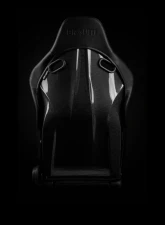 Braum Racing Falcon-S Composite FRP Reclining Seats (Pair) - Black Leatherette|Houndstooth Fabric|CF Composite Honeycomb                                     - BRR9R-BHCF - Image 3