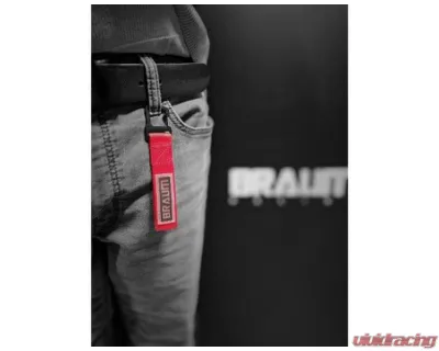 Braum Racing Race Keychain - BRKC-GRY