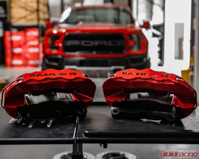 Baer Brakes Brake System 15 Inch Front Extreme+ Red Ford F-150 | Raptor 2WD/4WD 2009-2020 - 4261409R