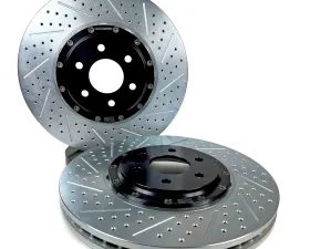 Baer Brake Systems Baer Brakes EradiSpeed+ Front 2-piece Performance Brake Rotors, SDZ V Front 2004-2007