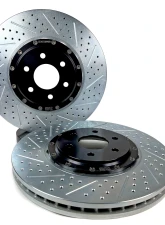 Baer Brake Systems Baer Brakes EradiSpeed+ Front 2-piece Performance Brake Rotors, SDZ V Front 2004-2007                                     - 2301062 - Image 2