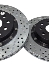 Baer Sport Baer Brake Systems EradiSpeed+ Rear 2-Piece Performance Brake Rotors for 1997-2013 Corvette                                     - 2302082 - Image 2
