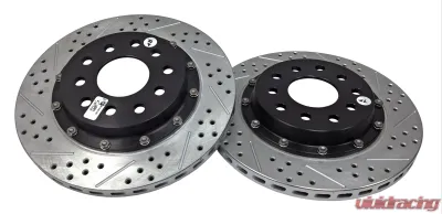 Baer Sport Baer Brake Systems EradiSpeed+ Rear 2-Piece Performance Brake Rotors for 1997-2013 Corvette - 2302082