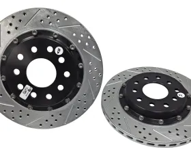 Baer Brake Systems Baer Brakes EradiSpeed+ Rear 2-piece Performance Brake Rotors, SDZ Rear 1997-2013