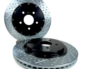 Baer Brake Systems Baer Brakes EradiSpeed+ Rear 2-piece Performance Brake Rotors, SDZ Rear
