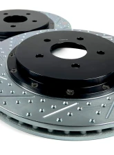 Baer Brake Systems Baer Brakes EradiSpeed+ Rear 2-piece Performance Brake Rotors, SDZ Rear                                     - 2302066 - Image 2