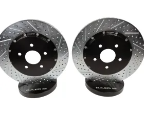 Baer Brake Systems Baer Brakes EradiSpeed+ Rear 2-piece Performance Brake Rotors, SDZ Rear