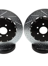 Baer Brake Systems Baer Brakes EradiSpeed+ Rear 2-piece Performance Brake Rotors, SDZ V Rear 2004-2007                                     - 2302069 - Image 2