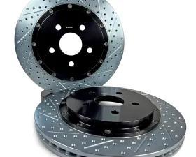 Baer Brake Systems Baer Brakes EradiSpeed+ Rear 2-piece Performance Brake Rotors, SDZ SS Rear 2016-2024