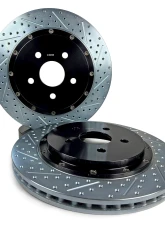 Baer Sport Baer Brake Systems EradiSpeed+ 2-Piece Rear Brake Rotors for 2016-2024 Chevy Camaro SS                                     - 2302071 - Image 2