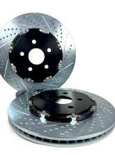 Baer Brake Systems Baer Brakes EradiSpeed+ Rear 2-piece Performance Brake Rotors, SDZ Rear                                     - 2302076 - Image 2