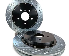 Baer Brake Systems Baer Brakes EradiSpeed+ Rear 2-piece Performance Brake Rotors, SDZ Rear 2005-2013