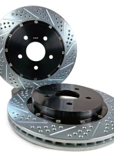 Baer Brake Systems Baer Brakes EradiSpeed+ Rear 2-piece Performance Brake Rotors, SDZ Rear 2005-2013                                     - 2302080 - Image 2