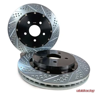 Baer Brake Systems Baer Brakes EradiSpeed+ Rear 2-piece Performance Brake Rotors, SDZ Rear 2005-2013 - 2302080