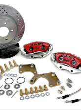 Baer Sport Baer Brake Systems 13" Classic Front Brake Kit for 1979-1993 Ford Mustang V8                                     - 4261609R - Image 3