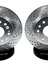 Baer Brake Systems Baer Claw Performance Rotors Rear 2021-2024 Ford F-150 350mm Vented                                     - 99208HD-020 - Image 3