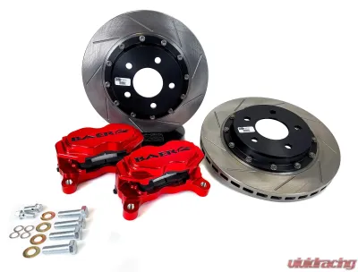 Baer Brake Systems 12" SS4+ Deep Stage 2.0 Rear Brake Kit Clear for 2015-2023 Mustang - 4262718C
