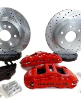 Baer Brake Systems Baer Brakes 14" Extreme Rear Brake Kit, Hugger Orange, SDZ Rear                                     - 4302136HO - Image 2