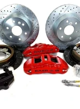 Baer Sport Baer Brake Systems 14" Extreme Rear Brake Kit Comp Yellow for 2005-14 GM 1500 Trucks                                     - 4302135CY - Image 2