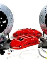 Baer Brake Systems Baer Brakes 14" Extreme+ Rear Brake Kit, Fire Red, SDZ Rear                                     - 4302471FR - Image 3