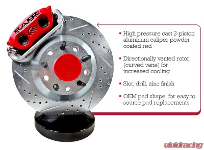 Baer Brake Systems Baer Brakes 13" Classic Series Front Brake Kit Front - 4261566R