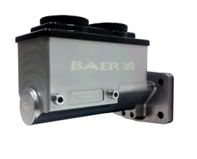 Baer Brake Systems ReMaster 4-Bolt Mopar Master Cyl Assembly Gray, 15/16in bore, Left port.