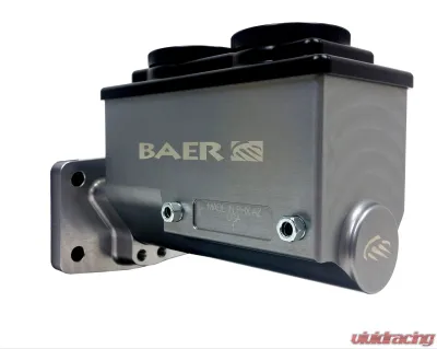 Baer Brake Systems ReMaster 4-Bolt Mopar Master Cyl Assembly, Gray, 15/16in bore, Right port - 6801297RP