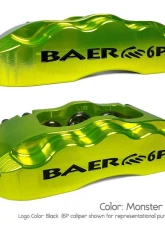 Baer Brake Systems Baer Brakes 11" SS4+ Front Brake Kit, Monster Green, SDZ, Std. Studs Front                                     - 4301464MG - Image 2