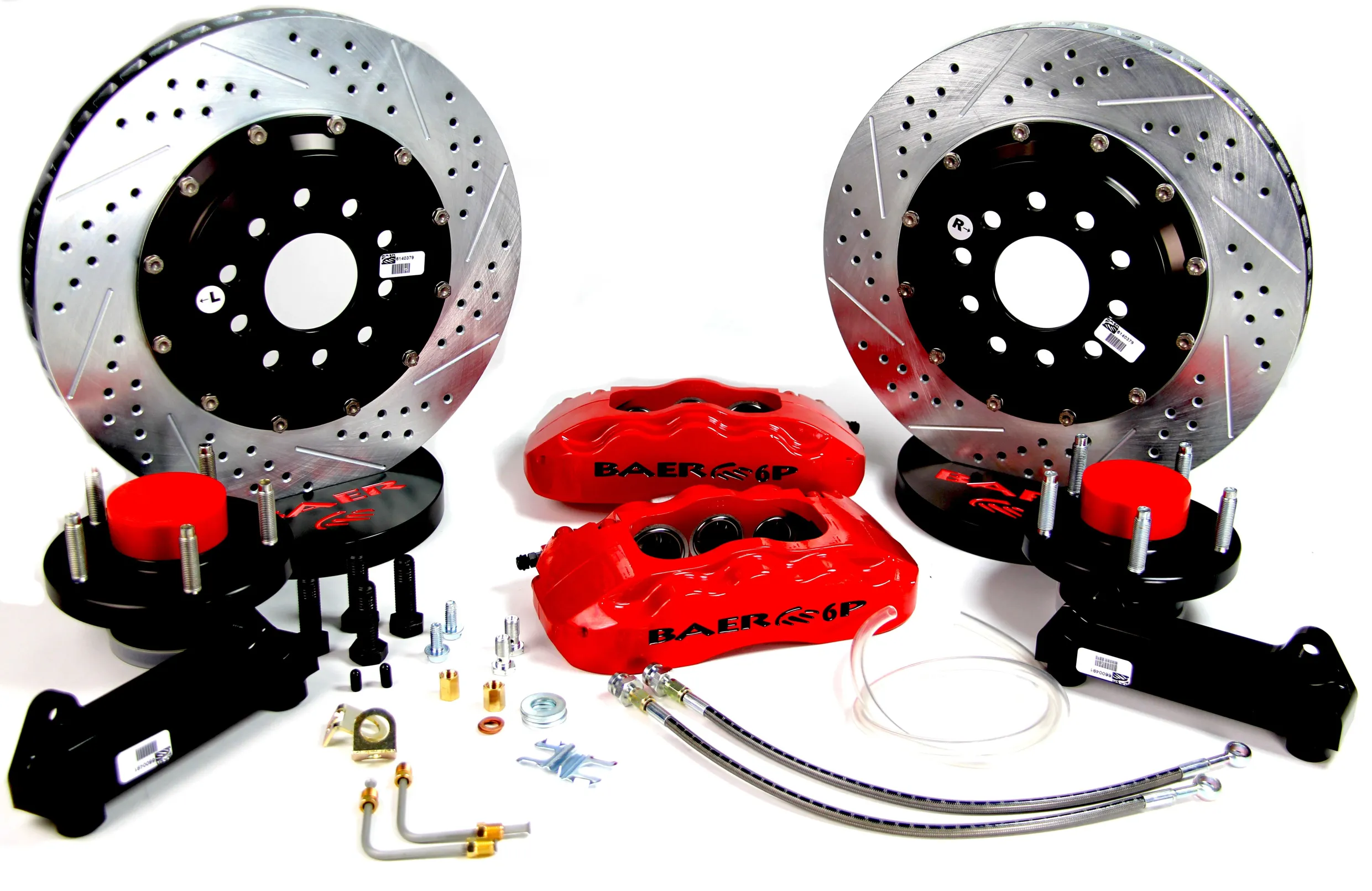 Baer Brake Systems Baer Brakes 14" Pro+ Front Brake Kit, Black, SDZ, Std. Studs Front - 4301579B