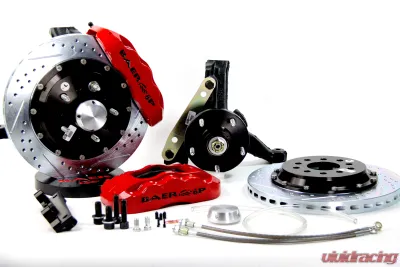 Baer Brake Systems Baer Brakes 13" Pro+ Front Brake Kit, Monster Green, SDZ, Std. Studs Front - 4301364MG