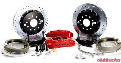 Baer Brake Systems Baer Brakes 13" Pro+ Rear Brake Kit, Hugger Orange, SDZ Rear - 4302566HO