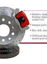 Baer Brake Systems Baer Brakes 10.5" Classic Series Rear Brake Kit Rear                                     - 4302527R - Image 2