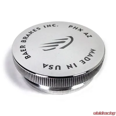 Baer Brake Systems ReMaster 4-Bolt Mopar Master Cyl Assembly, Polished, 1in bore, Left port - 6801302LP