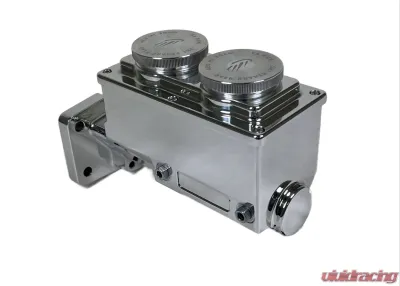 Baer Brake Systems ReMaster 4-Bolt Mopar Master Cyl Assembly, Polished, 1in bore, Right port - 6801302RP