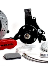 Baer Brake Systems Baer Brakes 11" SS4+ Front Brake Kit, Fire Red, SDZ, Std. Studs Front                                     - 4301438FR - Image 2