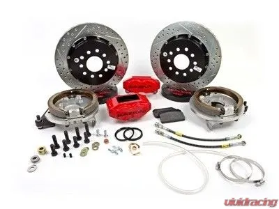 Baer Brake Systems Baer Brakes 13" SS4+ Rear Brake Kit, Silver, SDZ Rear - 4302501S