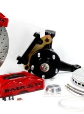 Baer Brake Systems Baer Brakes 13" Track4 Front Brake Kit, Fire Red, SDZ, Std. Studs Front                                     - 4301403FR - Image 2