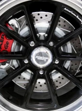 Baer Brake Systems 13" Classic Series Front Brake Kit with Red Caliper for Wilwood Pro MII Spindles                                     - 4261578R - Image 3