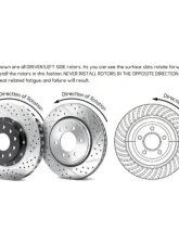 Baer Sport Big Claw HD Performance Rotors Front for Ram 2500/3500 2019-2025, Zinc Plated                                     - 2141023-2 - Image 4