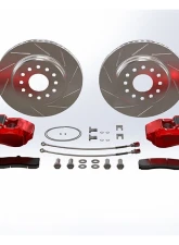 Baer Sport 6T Series 13.5" Front Brake Kit Fire Red Caliper for Toyota Tacoma 2024-2025                                     - 4011001FR-2 - Image 9