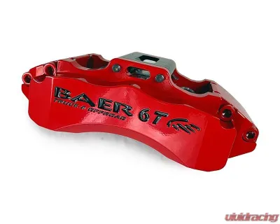 Baer Sport 6T Series 13.5" Front Brake Kit Fire Red Caliper for Toyota Tacoma 2024-2025 - 4011001FR-2