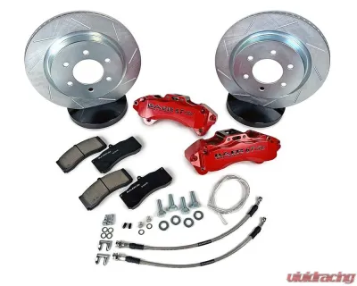 Baer Sport 6T Series 13.5" Front Brake Kit Fire Red Caliper for Toyota Tacoma 2024-2025 - 4011001FR-2