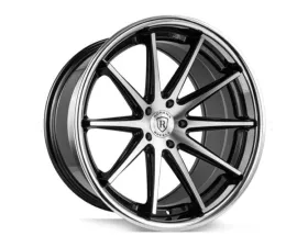 Rohana RFC10 Wheel 19x10.5 5x114 45mm Machine Black/Chrome Lip