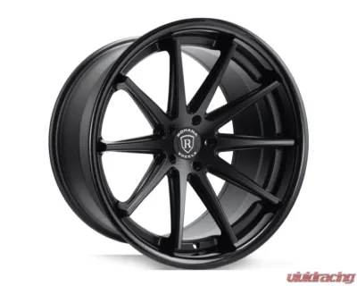 Rohana RFC10 Wheel 19x8.5 5x112 42mm Matte Black/Gloss Black Lip - RFC1019855112MB42