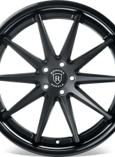 Rohana RFC10 Wheel 19x8.5 5x112 42mm Matte Black/Gloss Black Lip                                     - RFC1019855112MB42 - Image 2