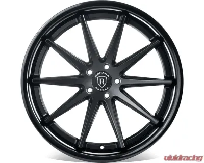 Rohana RFC10 Wheel 19x8.5 5x112 42mm Matte Black/Gloss Black Lip - RFC1019855112MB42