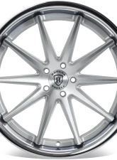 Rohana RFC10 Wheel 19x8.5 5x112 25mm Machine Silver/Chrome Lip                                     - RFC1019855112MS25 - Image 2