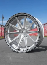 Rohana RFC10 Wheel 19x8.5 5x112 25mm Machine Silver/Chrome Lip                                     - RFC1019855112MS25 - Image 5